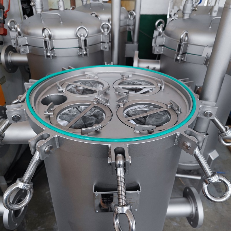 DSXZ4 不銹鋼多袋式過(guò)濾器-啞光拋丸